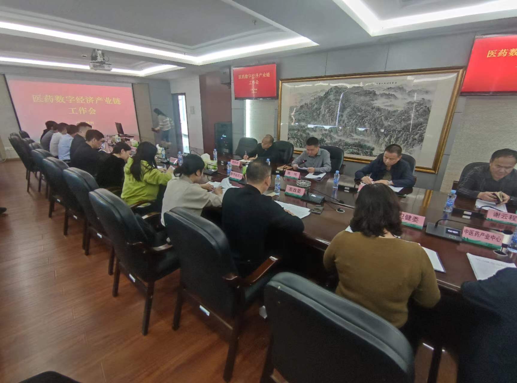 我市召開醫藥數字經濟產業鏈工作會議